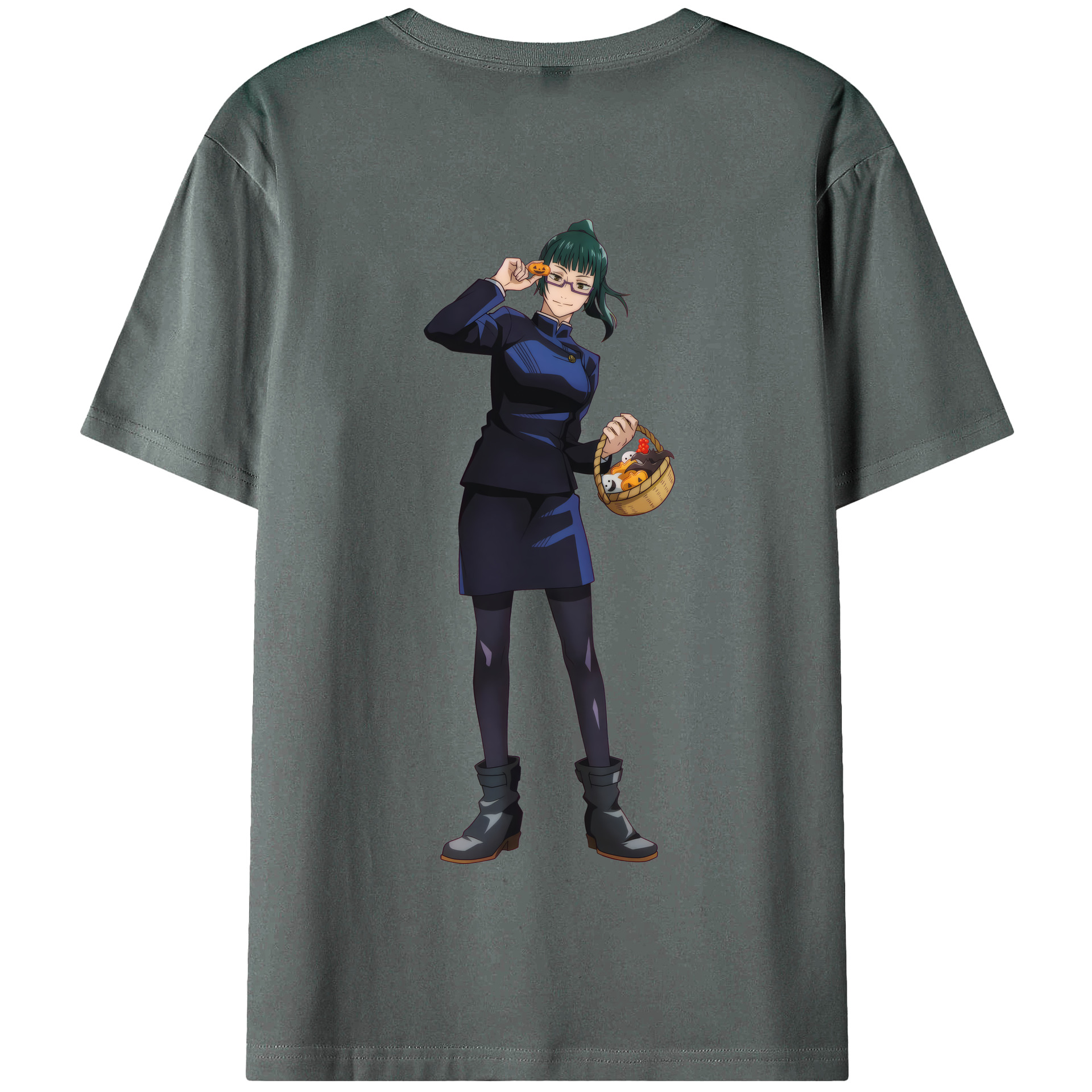 （画像用） 呪術廻戦 Jujutsu Kaisen 綿100％半袖Tシャツ（背面プリント）
